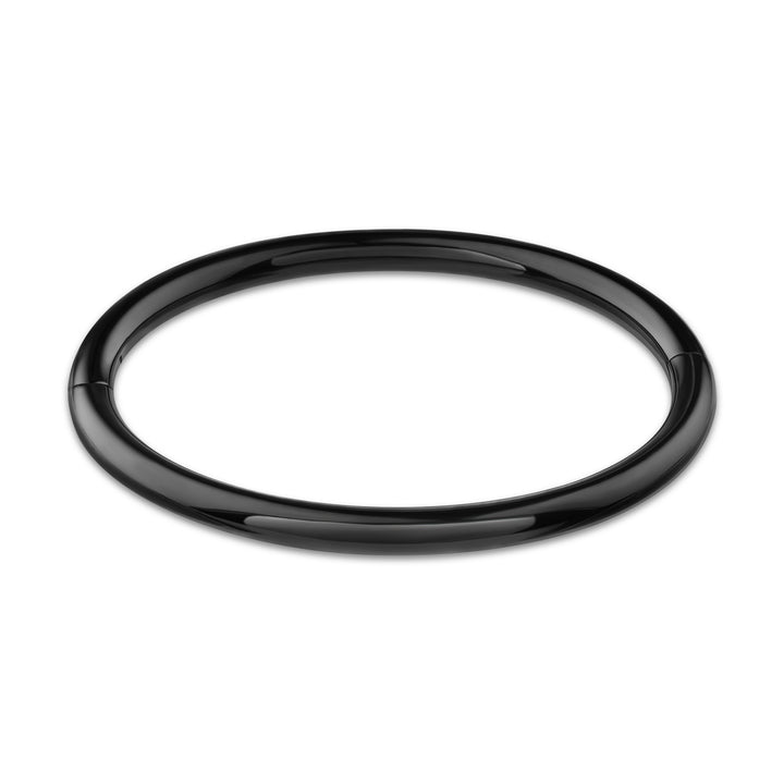 Thin Eternity Wrist Cuff - Titanium - Black Finish