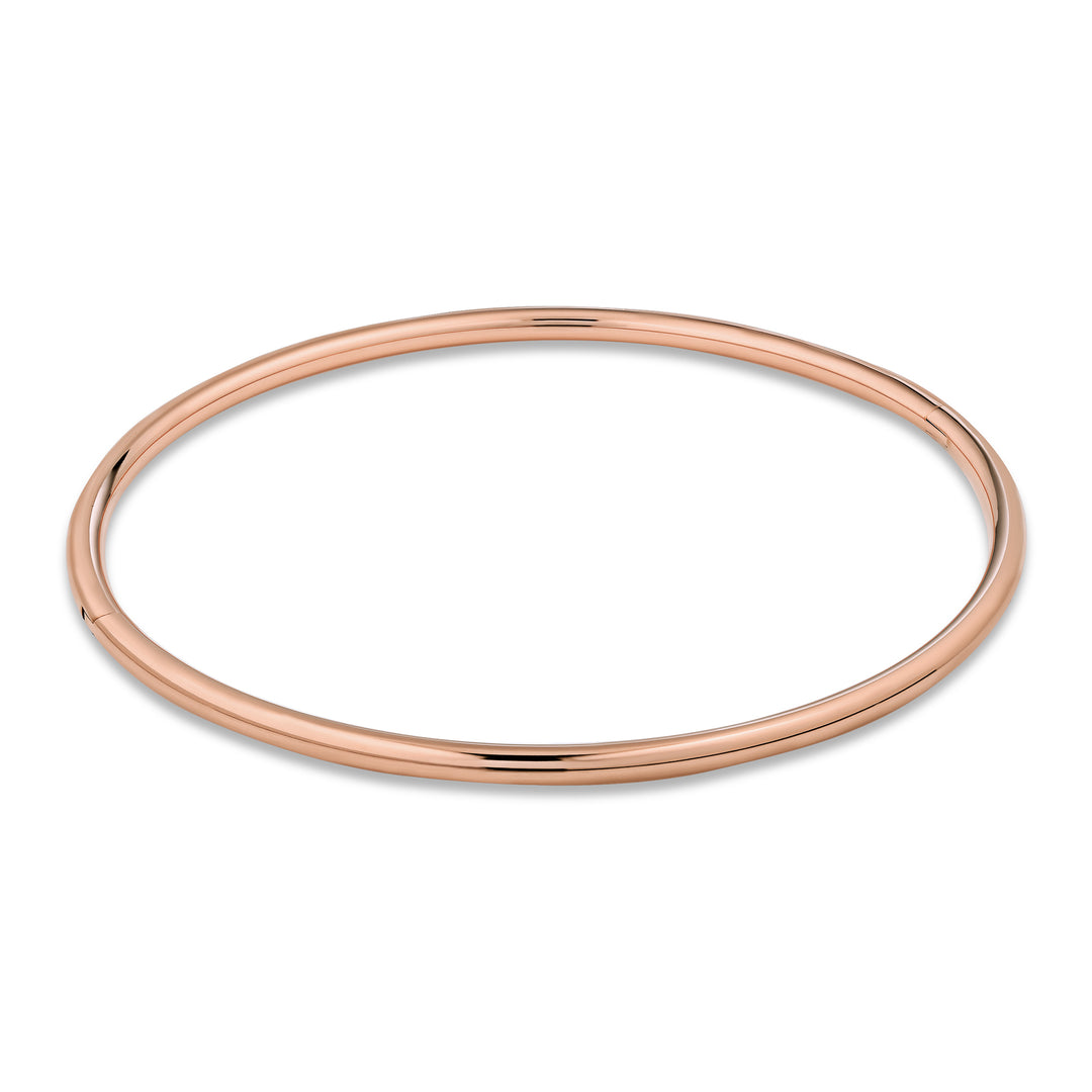 Thin Eternity Collar - Titanium - Rose Gold