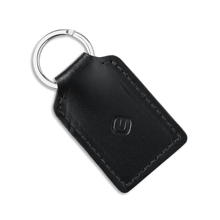 Leather Key Chain with Key Pocket (Rectangular)