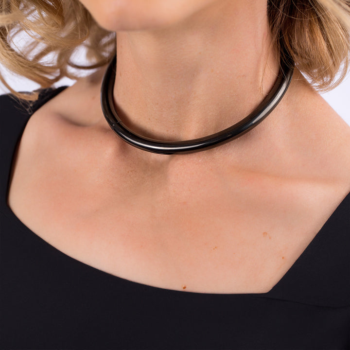 Eternity Collar - Titanium - Black Finish