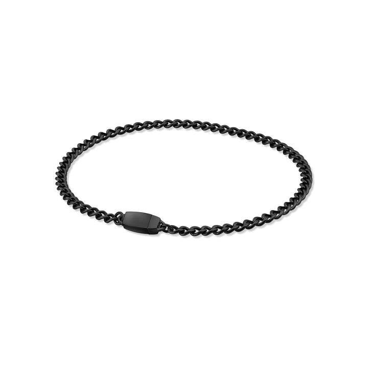 Titanium Chain Anklet with Mini Locking Clasp