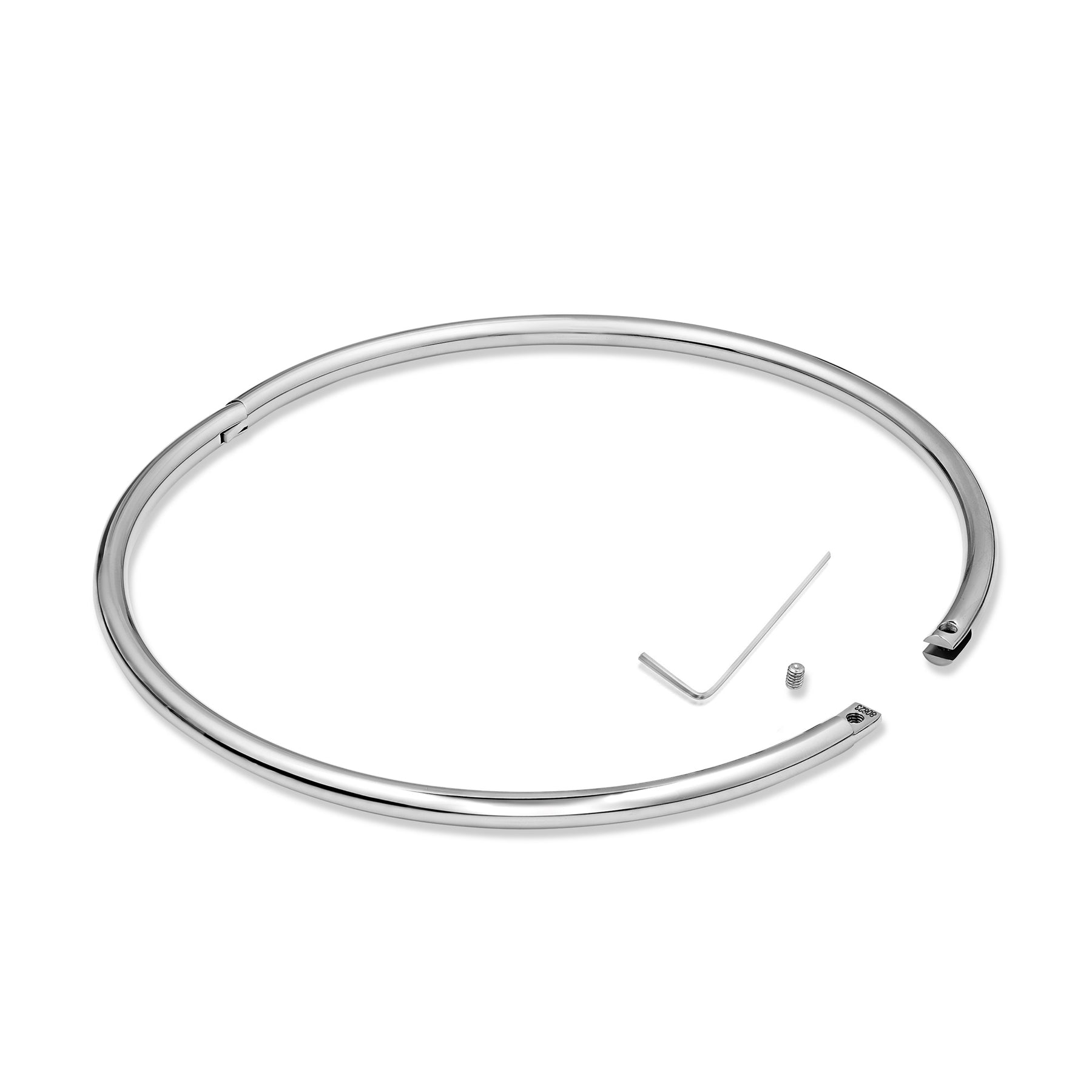 Discover the 5mm Thin Eternity Collar in Titanium Eternity