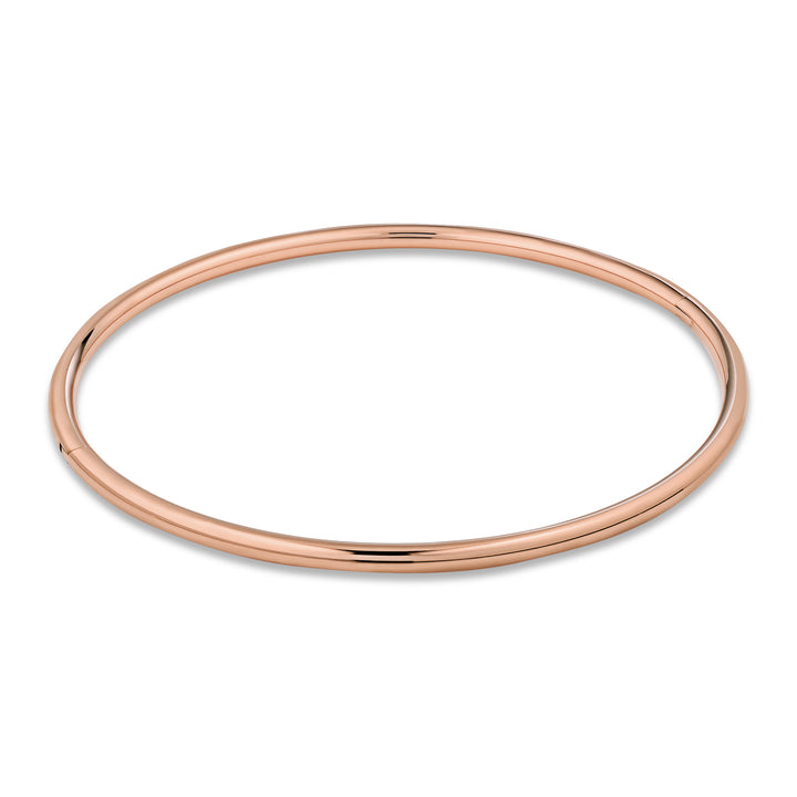 Thin Eternity Collar - Titanium - Rose Gold Finish