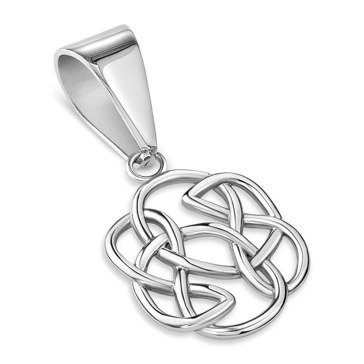 Celtic Knot Pendant in Stainless Steel