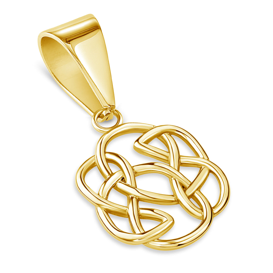 Celtic Knot Pendant in Stainless Steel