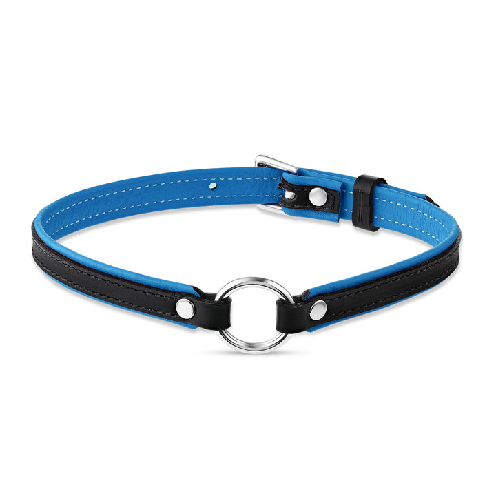 Leather Choker with O-Ring