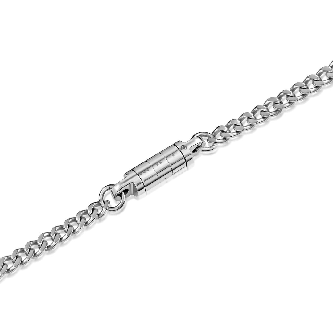 Chain Necklace with Combination Lock