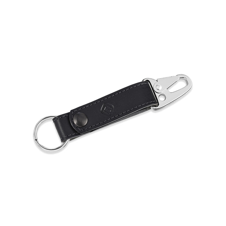 Leather Master Key Ring with Clip