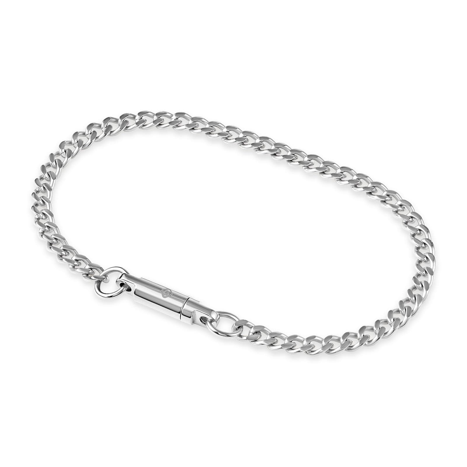 Buy 92.5 Sterling Silver Customised Name Carved Bracelet/Anklet