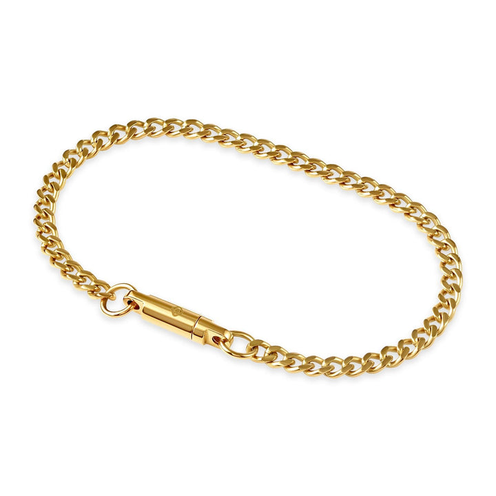 Chain Anklet with Locking Clasp