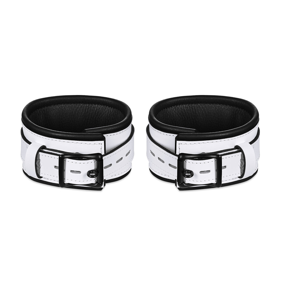 Leather Ankle Cuff Set