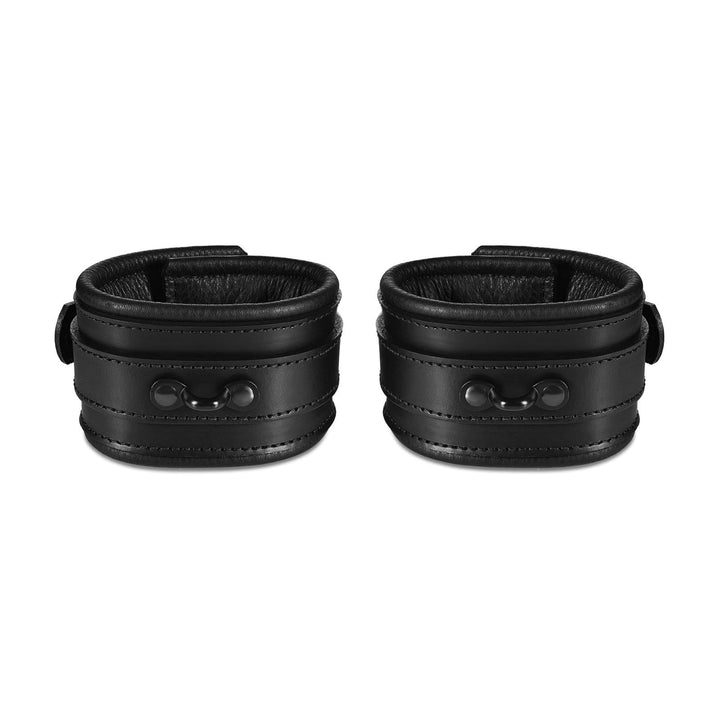 Leather Ankle Cuff Set
