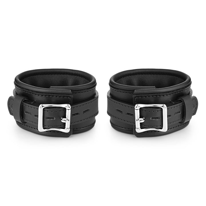 Leather Ankle Cuff Set