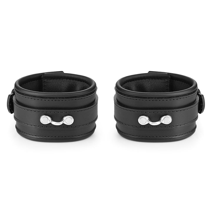 Leather Ankle Cuff Set