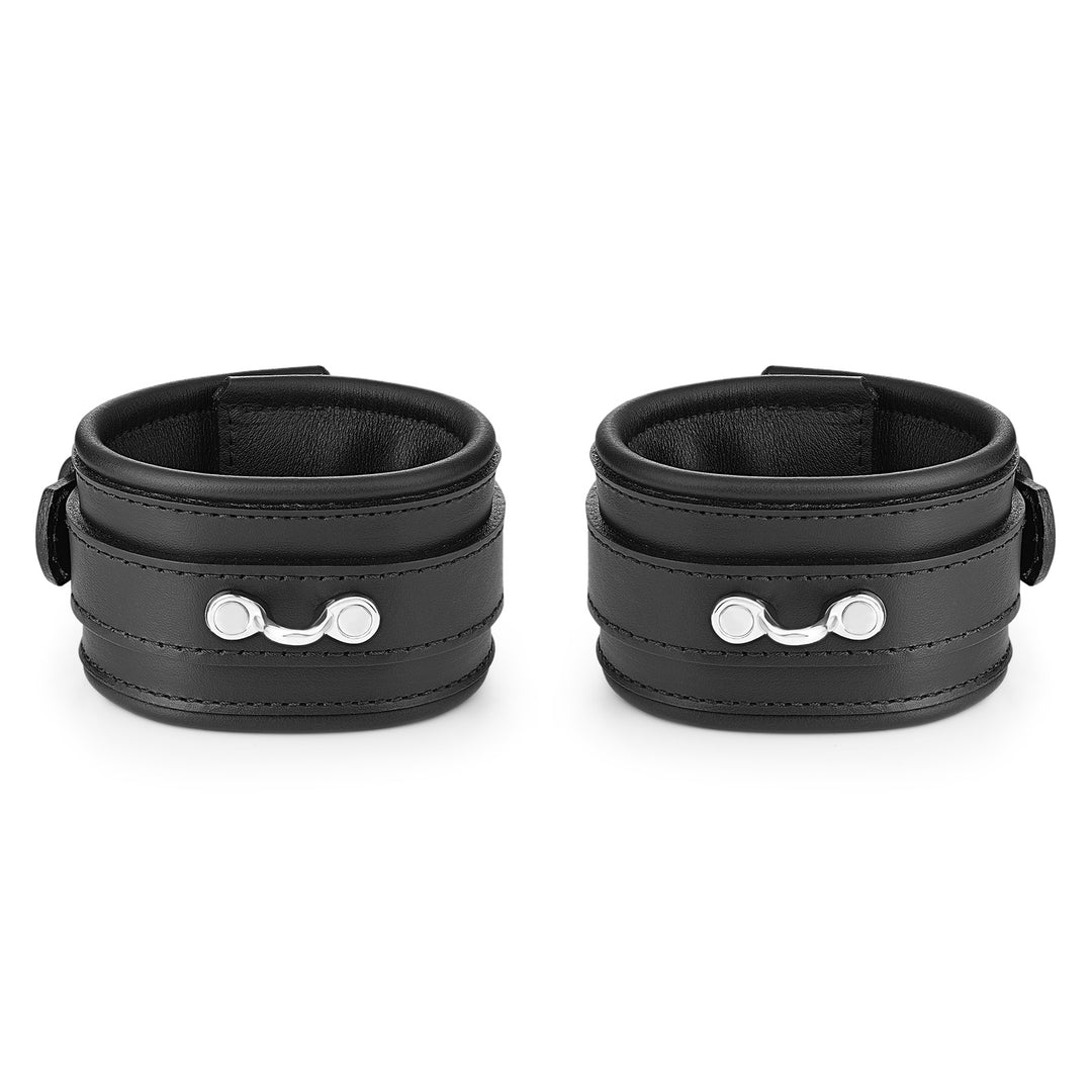 Leather Ankle Cuff Set