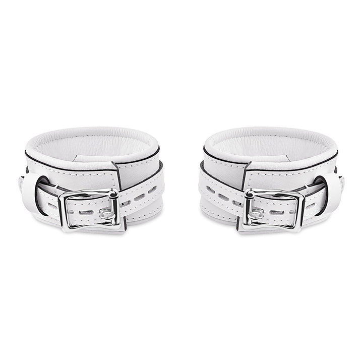 Leather Wrist Cuff Set