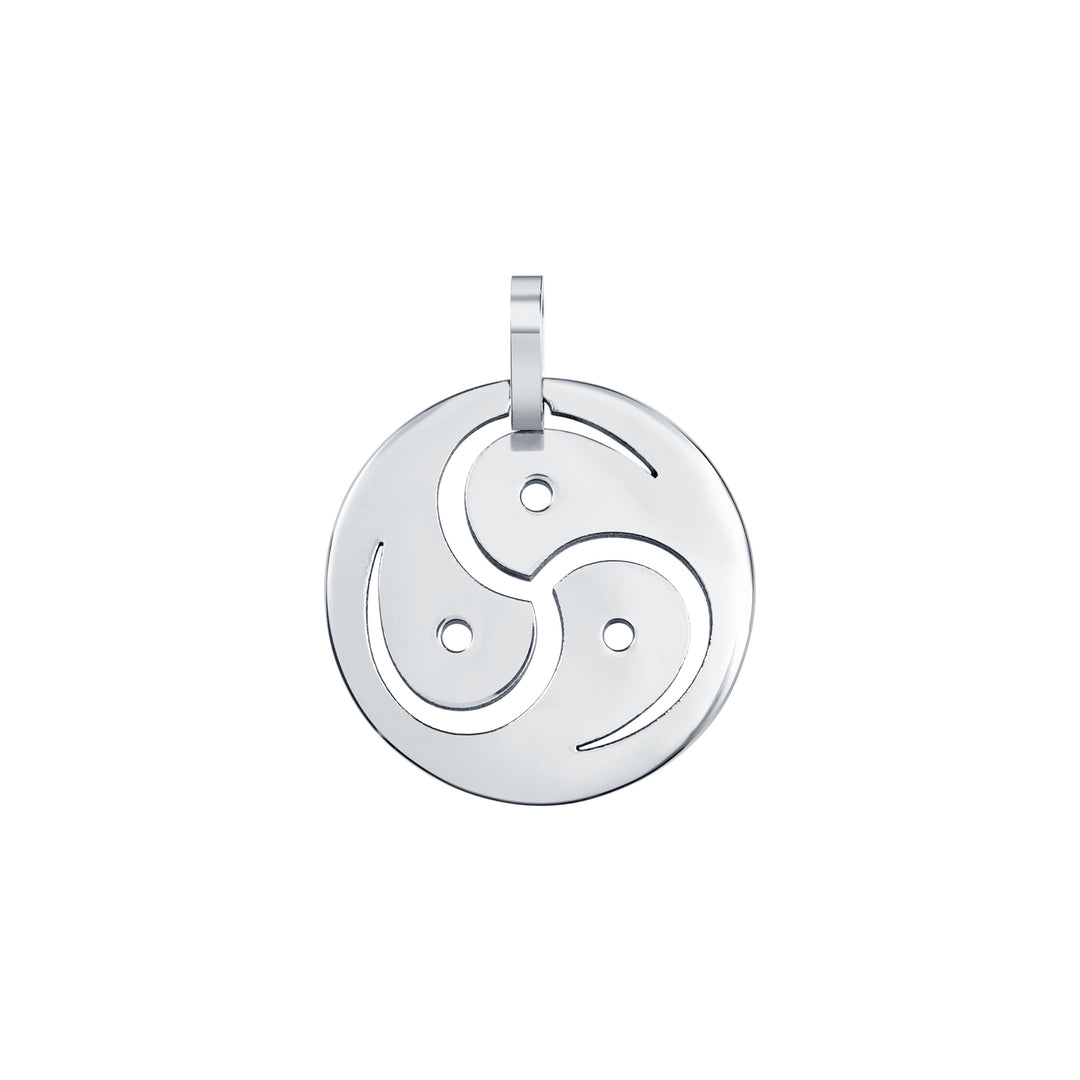 Titanium BDSM Symbol Triskelion Pendant