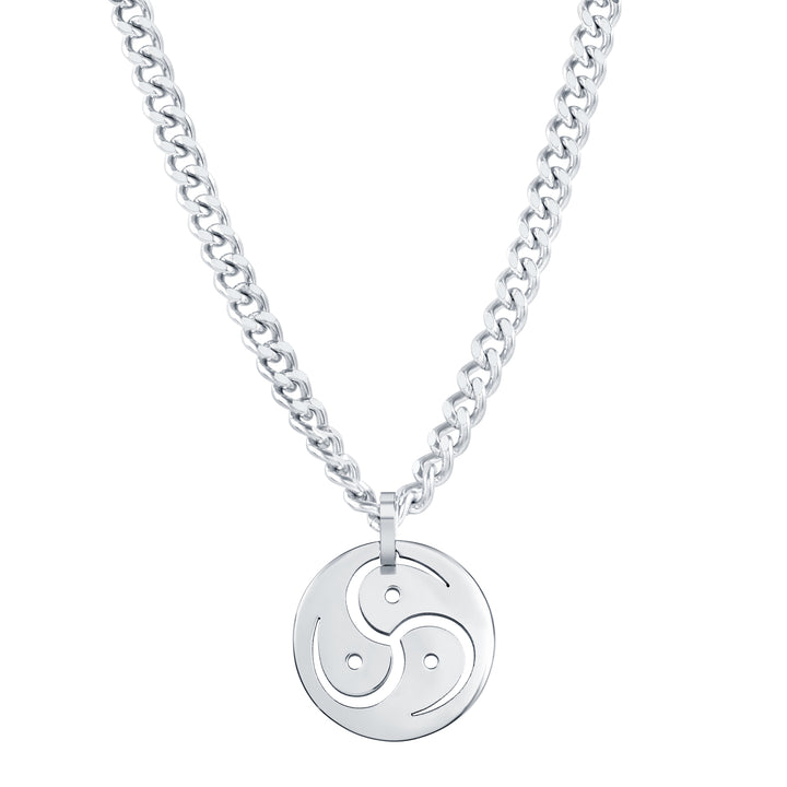 Titanium BDSM Symbol Triskelion Pendant