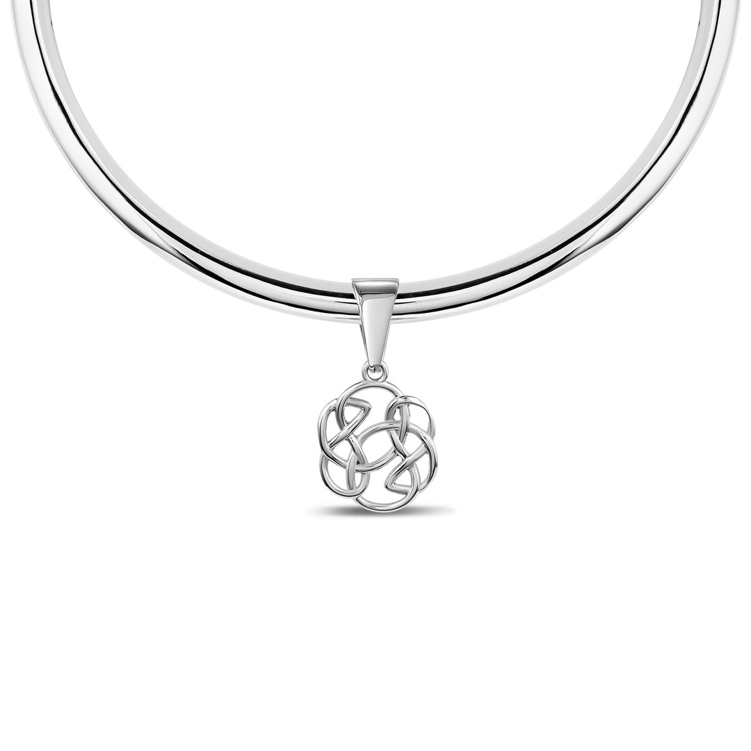 Celtic Knot Pendant in Stainless Steel