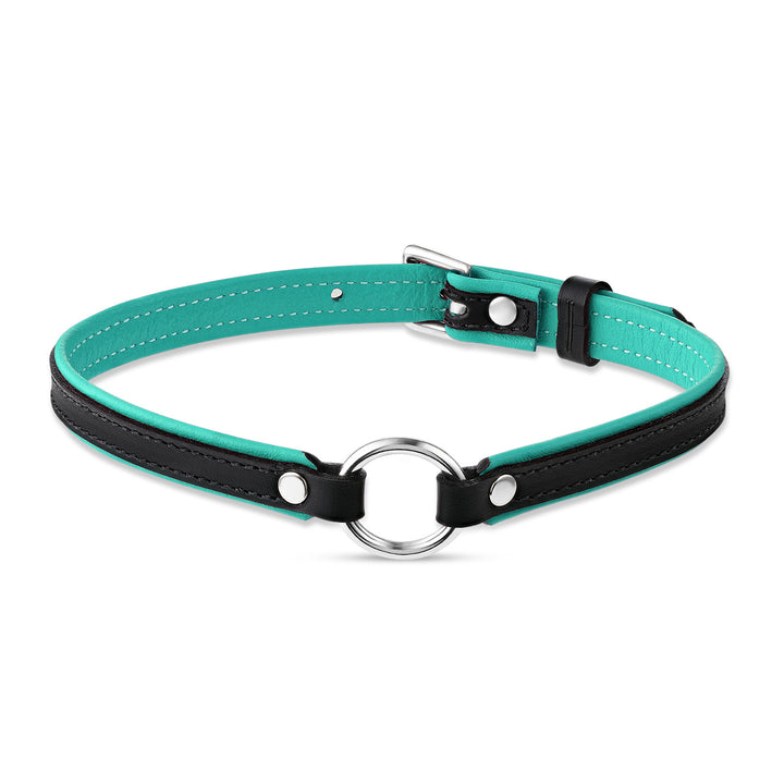 Leather Choker with O-Ring