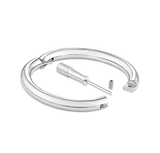 Thin Eternity Wrist Cuff - Titanium - Prism
